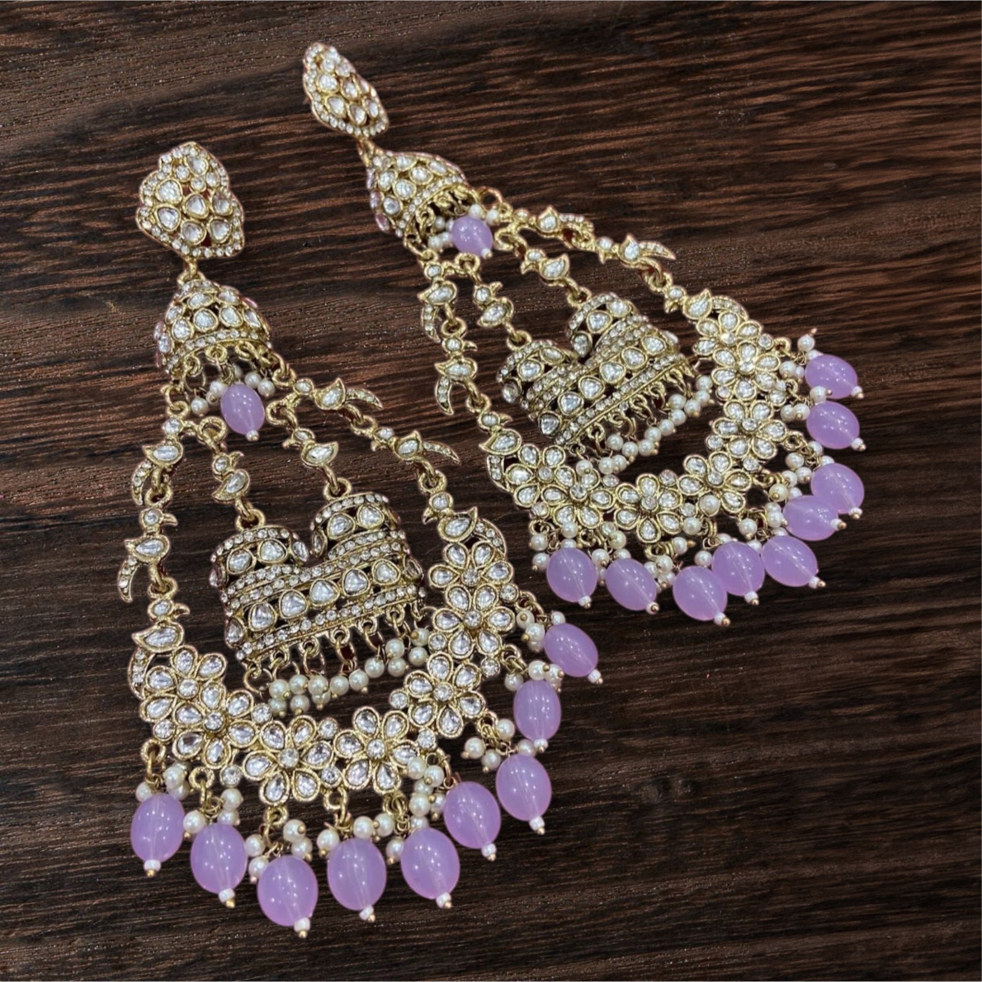 Noor Chaandbali in Lilac