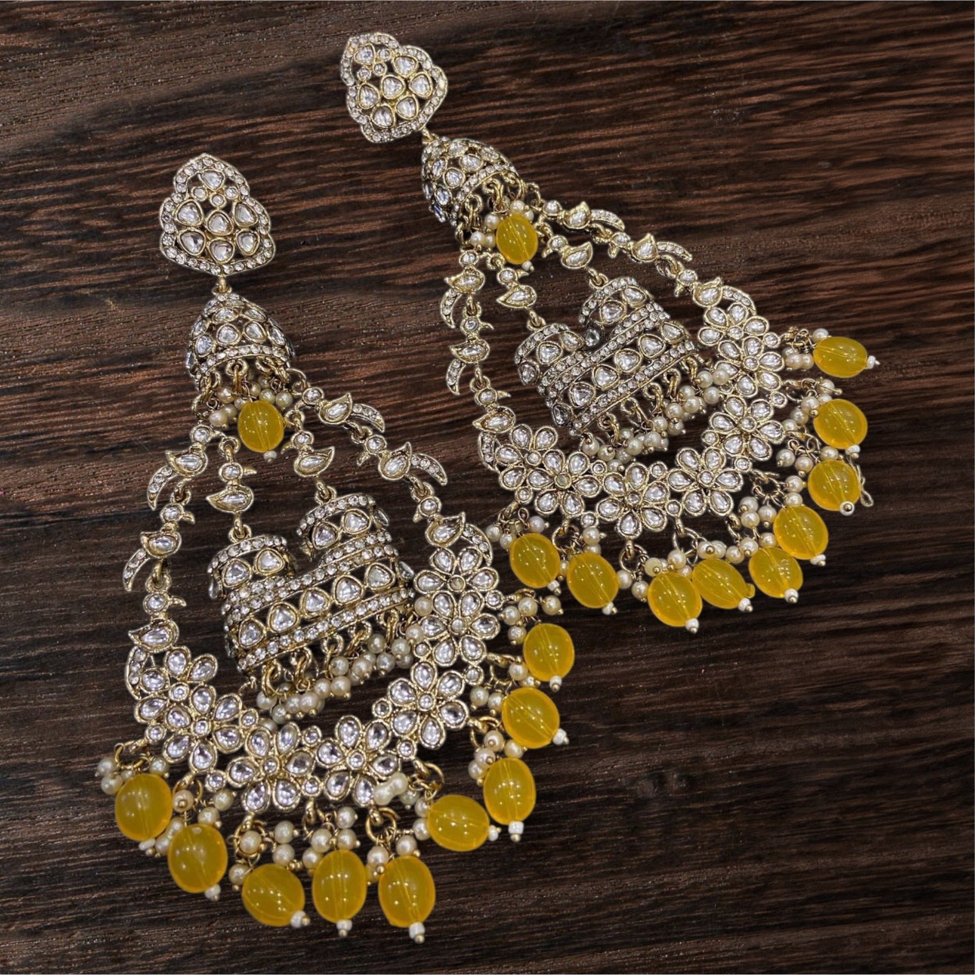 Noor Chaandbali in Yellow