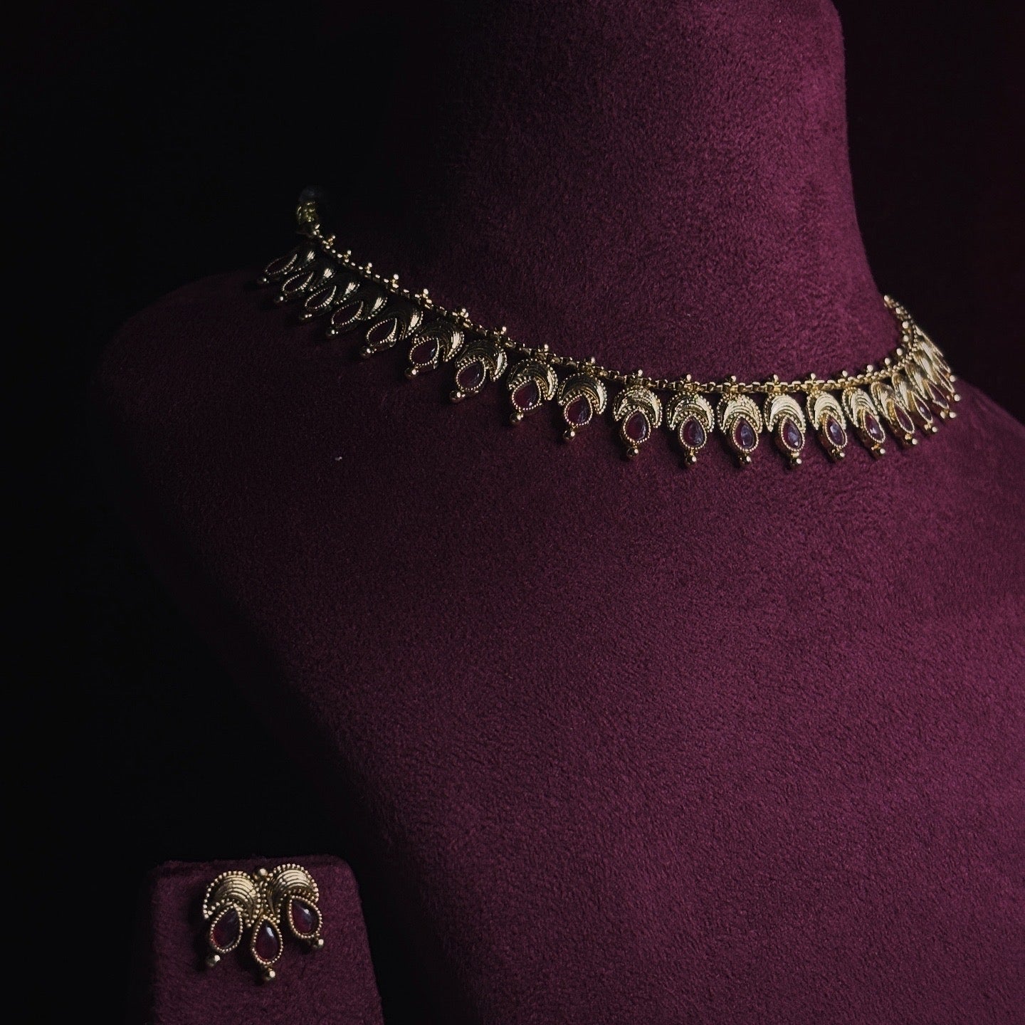 Sita Necklace in Pink